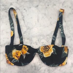 Onia x We Wore What Sorrento Bikini Top